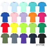 oemtshirts.com high quality ready made 100%polyester 180gsm round neck shortsleeve regular fit mesh blank t-shirt wholesale