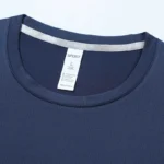 oemtshirts.com high quality ready made 100%poly/spandex 180gsm round neck shortsleeve regular fit mesh blank t-shirt wholesale
