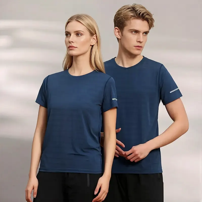 oemtshirts.com high quality ready made 100%polyester 180gsm round neck shortsleeve regular fit mesh blank t-shirt wholesale