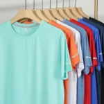 oemtshirts.com high quality ready made 100%poly/spandex 180gsm round neck shortsleeve regular fit mesh blank t-shirt wholesale