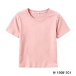 oemtshirts.com high quality ready made 100%polyester 180gsm round neck shortsleeve regular fit blank crop t-shirt wholesale