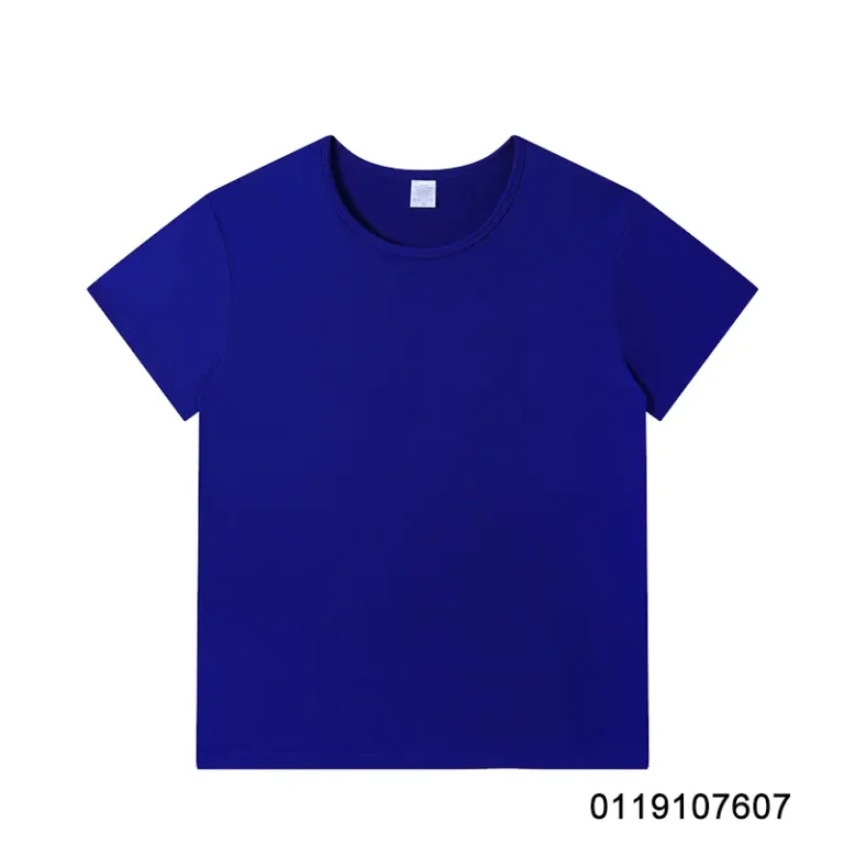 oemtshirts.com high quality ready made 100%polyester 200gsm round neck shortsleeve regular fit blank t-shirt wholesale