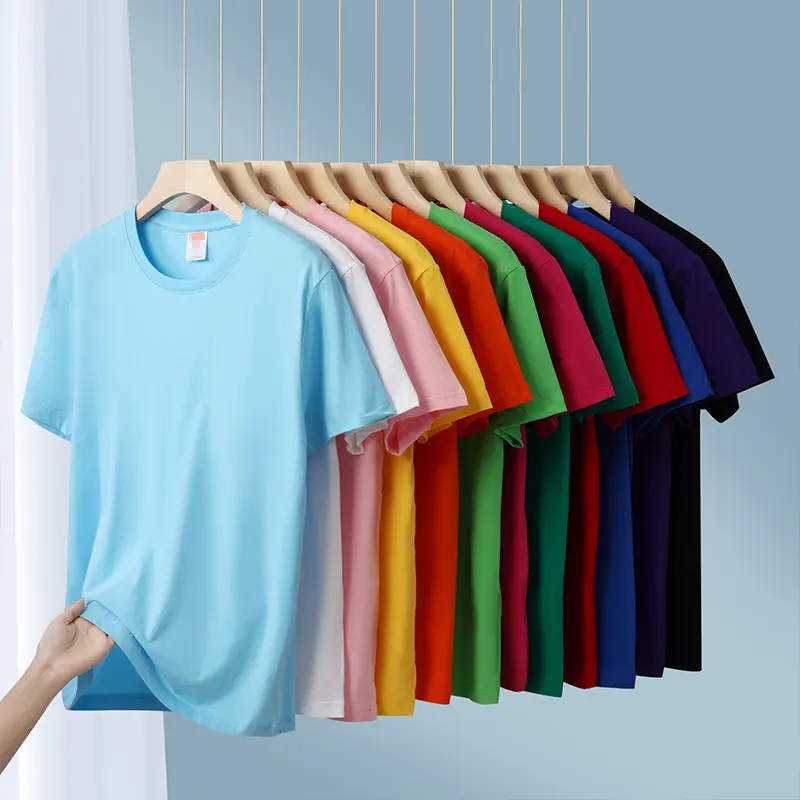 oemtshirts.com 100% cotton blank t-shirt 200gsm regular fit for wholesale