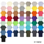 oemtshirts.com 100% cotton blank t-shirt 220gsm regular fit for wholesale