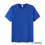 100%cotton 220gsm round neck shortsleeve regular fit blank t-shirt wholesale