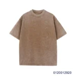 oemtshirts.com high quality ready made 100%cotton 230gsm round neck shortsleeve oversized style washed blank t-shirt wholesale