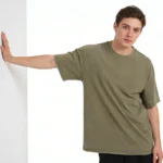 oemtshirts.com high quality ready made 100%cotton 300gsm round neck shortsleeve oversized style washed blank t-shirt wholesale