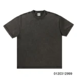 oemtshirts.com high quality ready made 100%cotton 300gsm round neck shortsleeve oversized style washed blank t-shirt wholesale