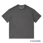 oemtshirts.com high quality ready made 100%cotton 230gsm round neck shortsleeve oversized style blank Ombré t-shirt wholesale