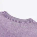oemtshirts.com high quality ready made 100%cotton 270gsm washed round neck shortsleeve oversized style blank t-shirt wholesale