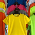 oemtshirts.com high quality ready made 100%polyester 120gsm dry-fit round neck shortsleeve regular fit blank t-shirt wholesale