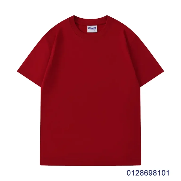 oemtshirts.com high quality ready made 100%cotton 280gsm round neck shortsleeve oversized style blank t-shirt wholesale