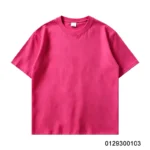 oemtshirts.com high quality ready made 100%cotton 300gsm round neck shortsleeve oversized style blank t-shirt wholesale