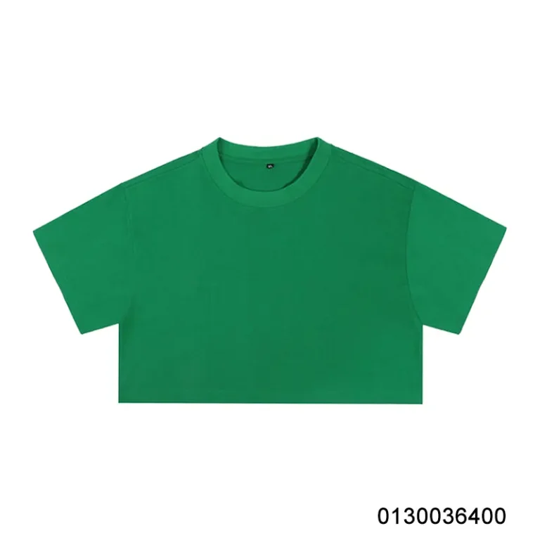 oemtshirts.com high quality ready made 100%cotton 220gsm round neck shortsleeve oversized style crop top blank t-shirt wholesale