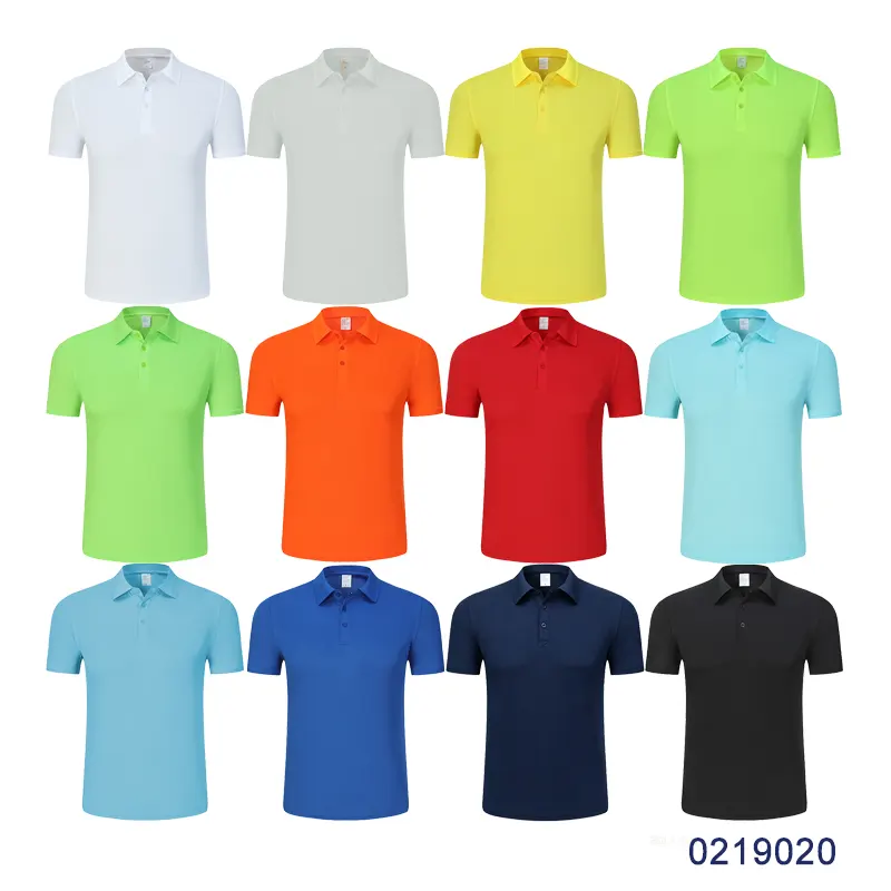 oemtshirts.com high quality ready made 100%polyester 150gsm bird eye fabric flat cuff shortsleeve blank polo shirt (self fabric collar stripe) wholesale