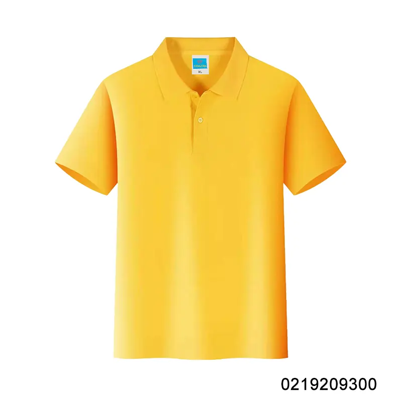 oemtshirts.com high quality ready made 100%polyester 200gsm flat fabric ribbed cuff shortsleeve blank polo shirt wholesale