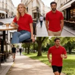 oemtshirts.com high quality ready made 100%polyester 180gsm pique fabric ribbed cuff shortsleeve blank polo shirt wholesale