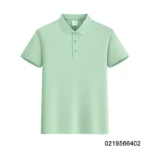oemtshirts.com high quality ready made 100%polyester 150gsm pique fabric flat cuff shortsleeve blank polo shirt wholesale