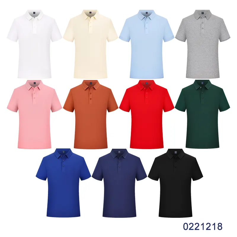 oemtshirts.com high quality ready made poly/cotton/spandex 210gsm pique fabric ribbed cuff shortsleeve blank polo shirt wholesale