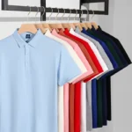 oemtshirts.com high quality ready made poly/cotton/spandex 210gsm pique fabric ribbed cuff shortsleeve blank polo shirt wholesale