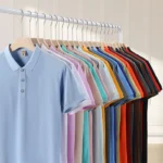 oemtshirts.com high quality ready made 100%polyester 200gsm pique fabric ribbed cuff shortsleeve blank polo shirt wholesale