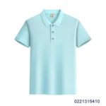 oemtshirts.com high quality ready made 100%polyester 200gsm pique fabric ribbed cuff shortsleeve blank polo shirt wholesale