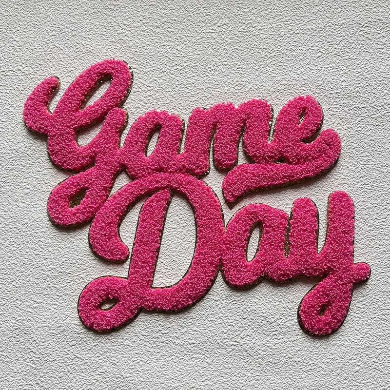 Terry embroidery (chenille embroidery or towel embroidery or loop embroidery) - Image 5