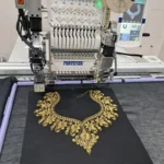 Yarn embroidery (thick thread embroidery)