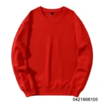 poly cotton sweatshirt — 600gsm silver fox fleece blank wholesale front view
