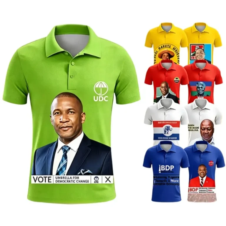 Campaign staff uniform — Election Campaign Apparel Front Print #01, Polyester Sublimation