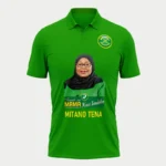 Campaign staff uniform — Election Campaign Apparel Side View #02, Polyester Sublimation