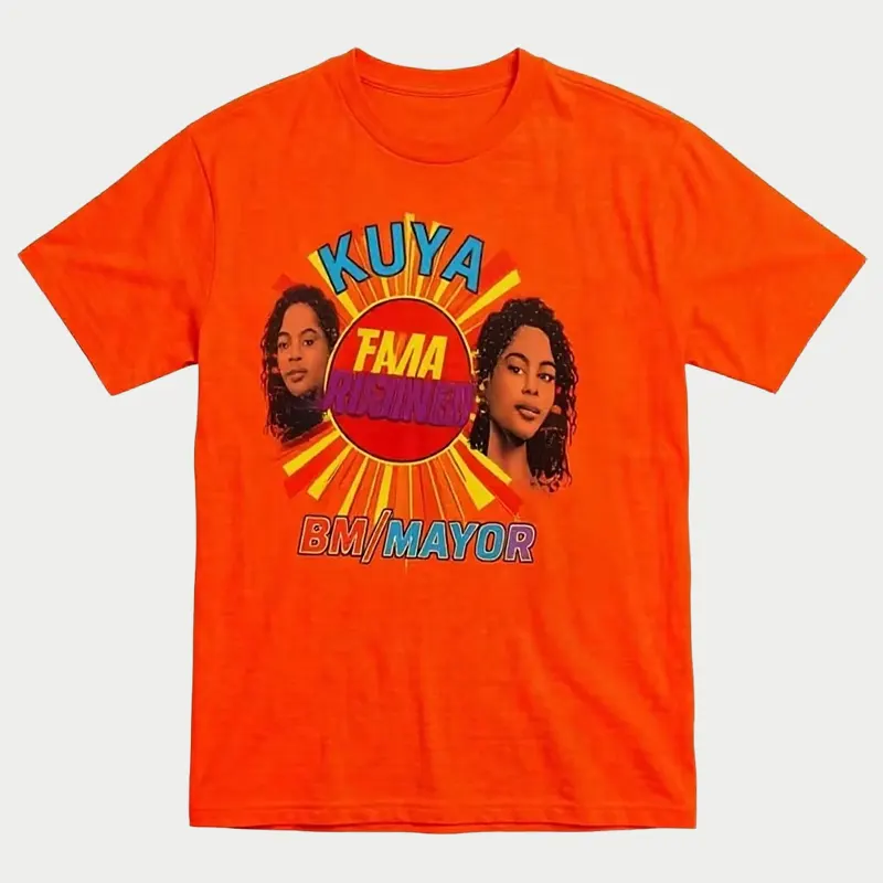 Custom Election Campaign T-Shirt — Front Logo Sample, Polyester Sublimation