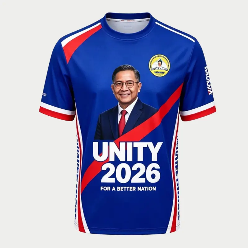 Polling Day Staff T-Shirt — Side Profile, Lightweight Polyester