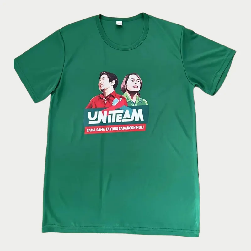 Election Volunteer T-Shirt — Front Detail with Logo
