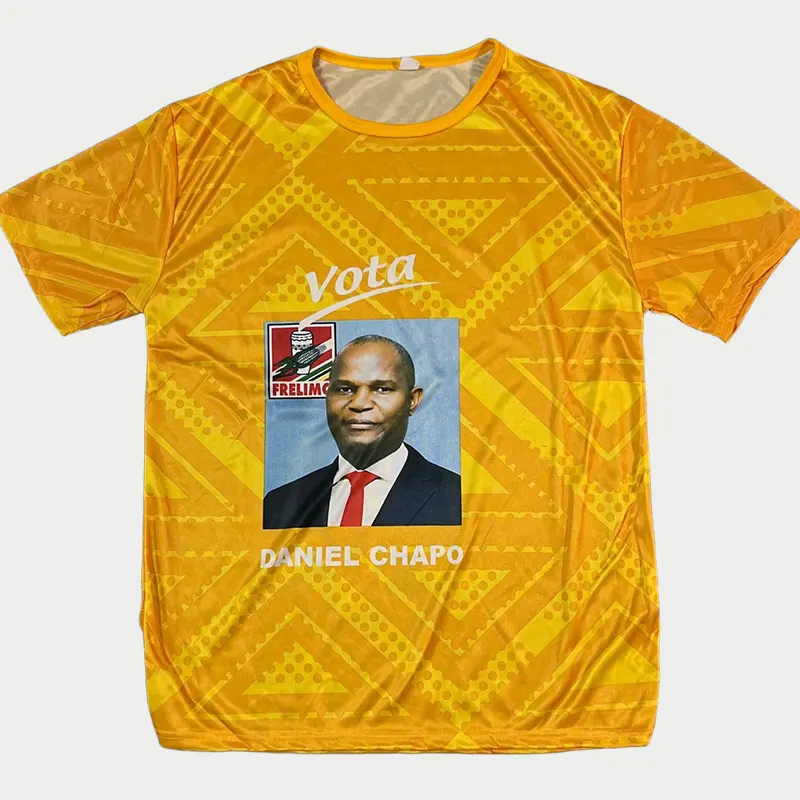 Election Volunteer Uniform Tee — Color Block Sample