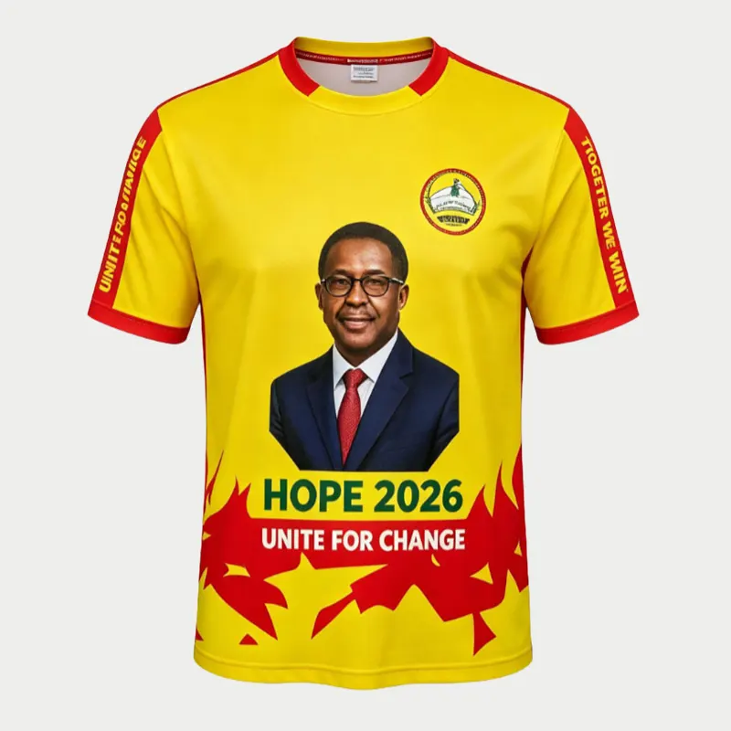 Election Campaign T-Shirt — Care and Wash Sample
